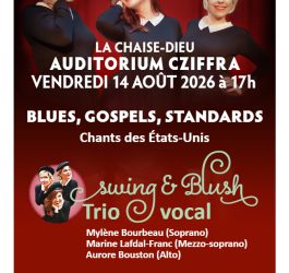 14 août 2026 : Swing & Blush